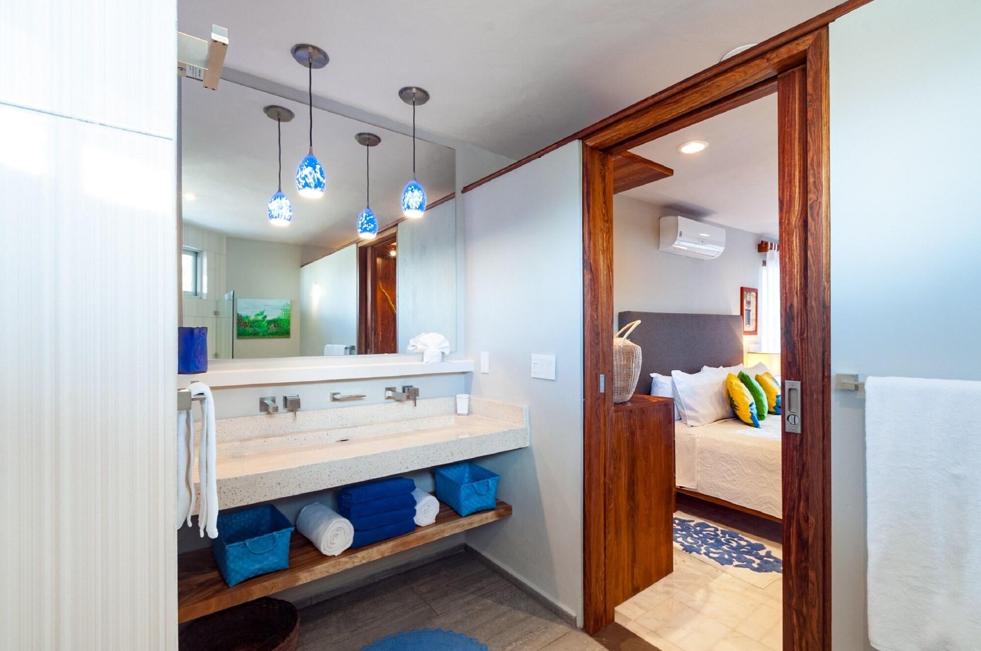 Casa Agua Azul Villa Puerto Morelos Ngoại thất bức ảnh