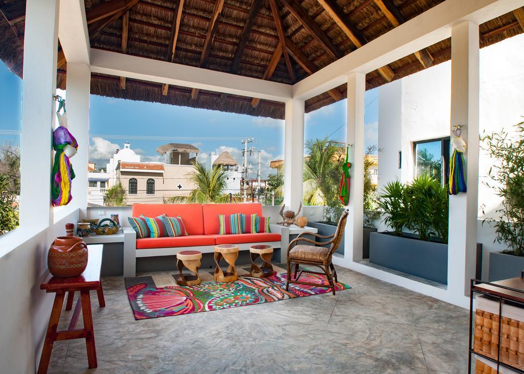 Casa Agua Azul Villa Puerto Morelos Ngoại thất bức ảnh
